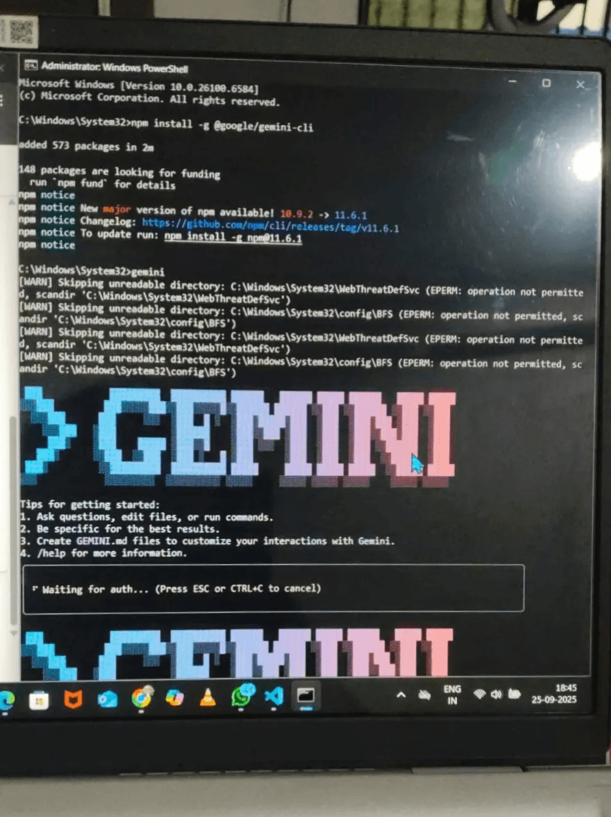 Gemini CLI Demo
